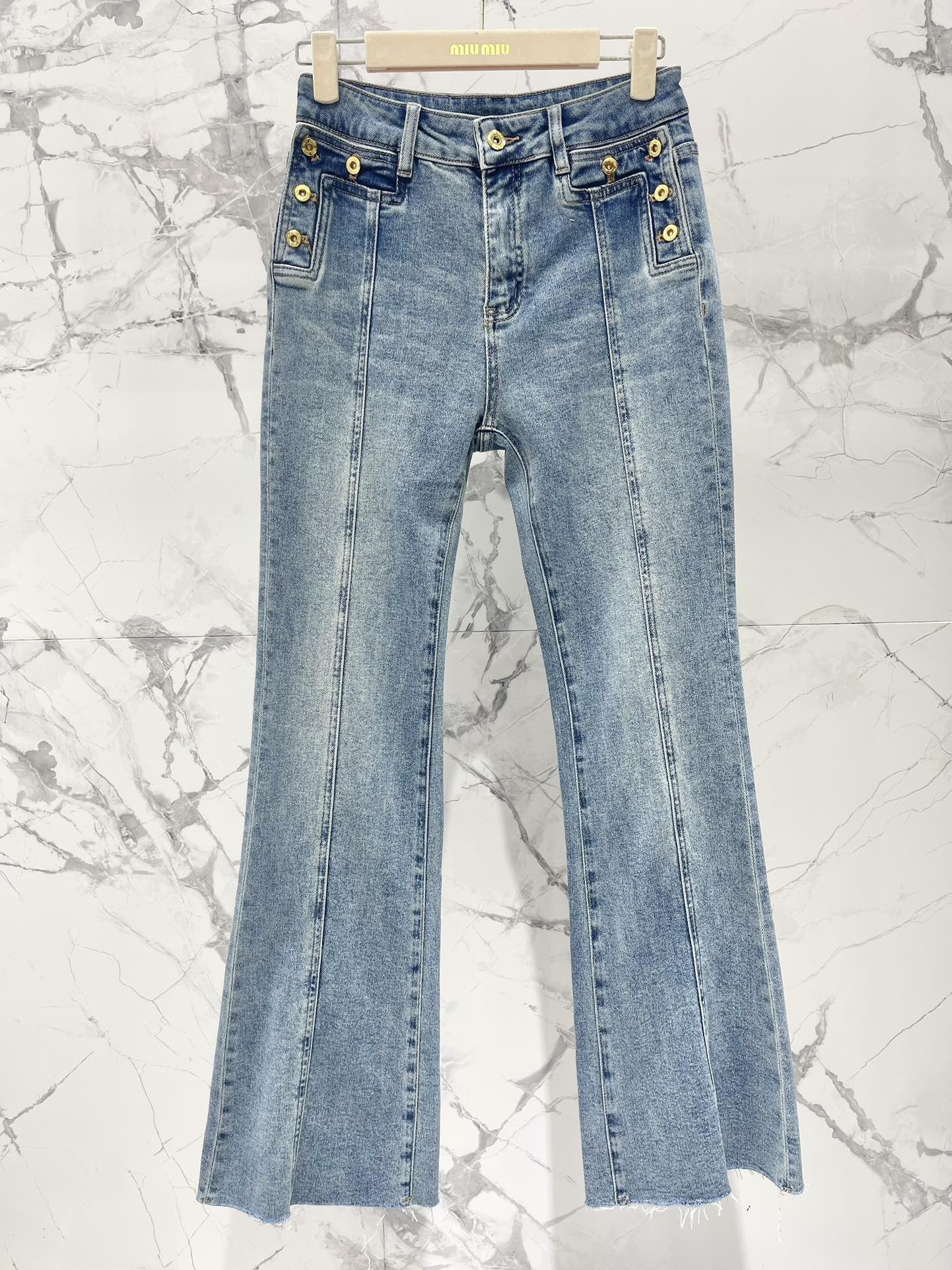 [MIU MIU-미우미우] 미우미우 데님 팬츠