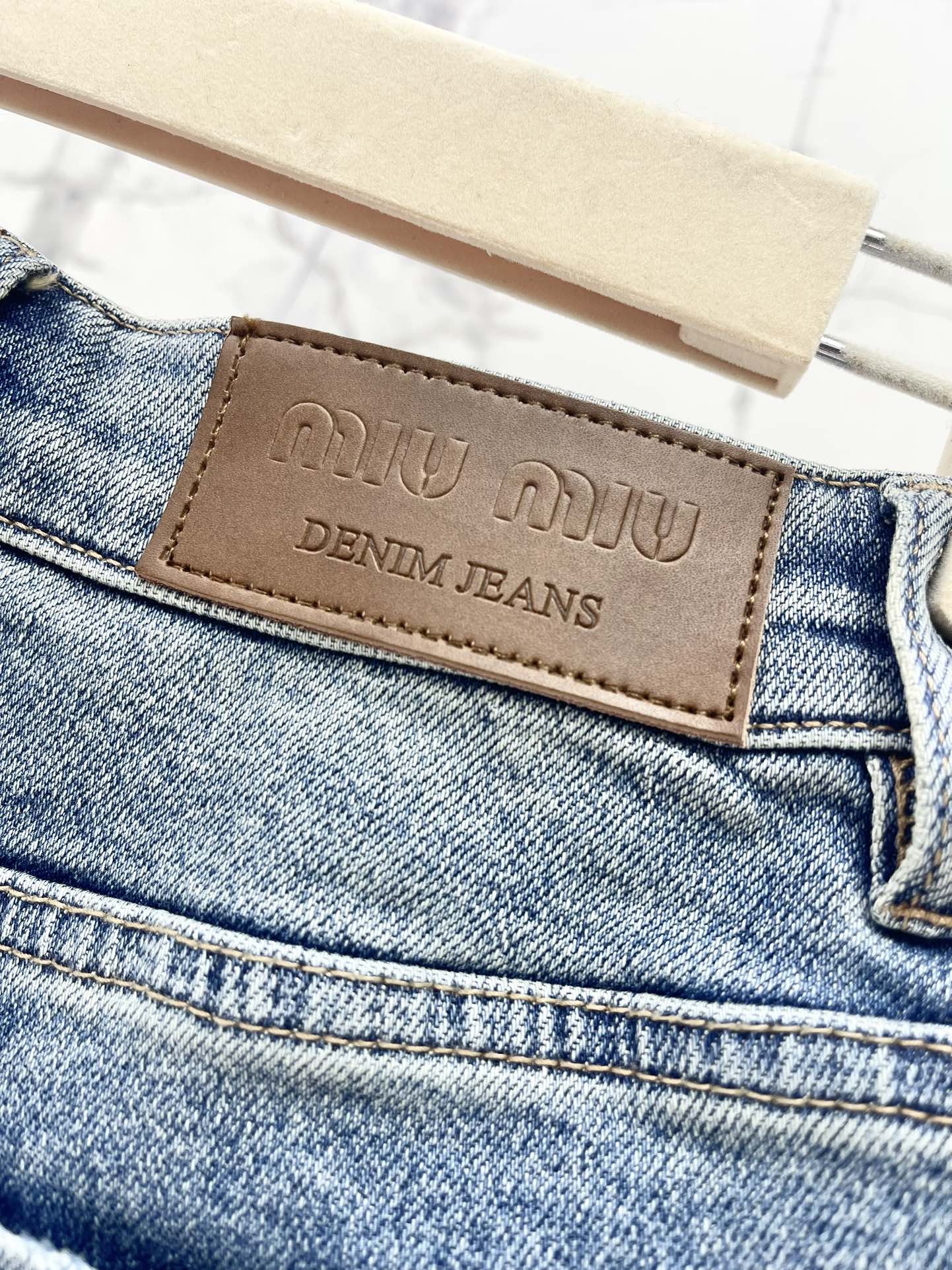 [MIU MIU-미우미우] 미우미우 데님 팬츠