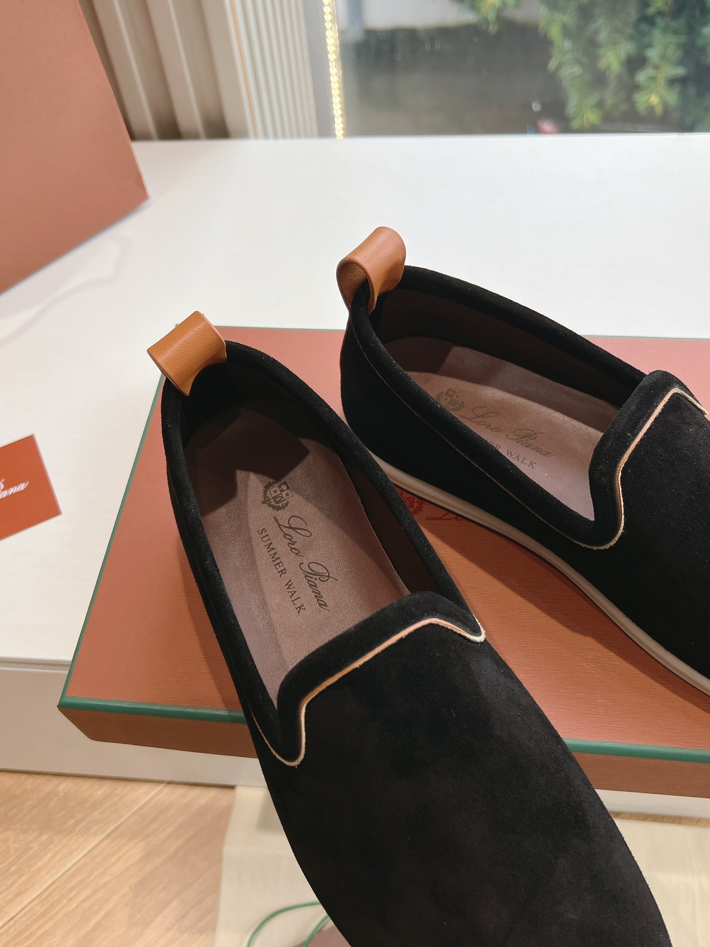 [Loro Piana -로로피아나 ] 로로피아나 남성 스웨이드 로퍼