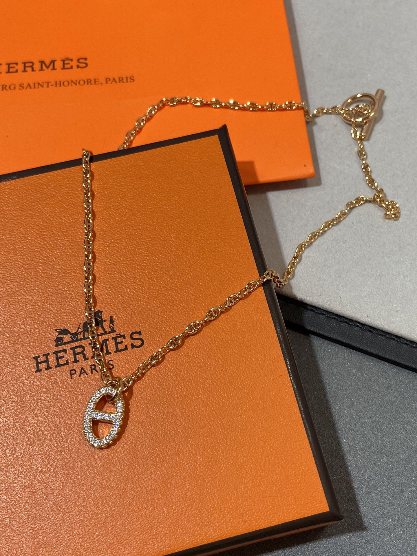 [HERMES-에르메스] 에르메스 샹달 목걸이