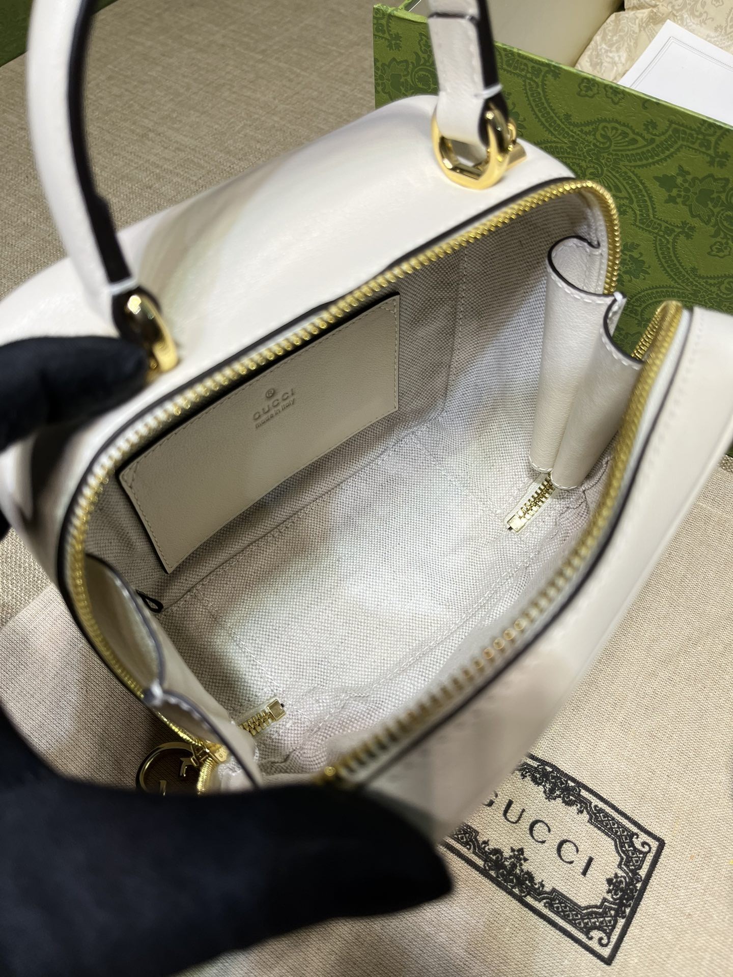 [CUCCI-구찌] 구찌 블론디 탑 핸들백