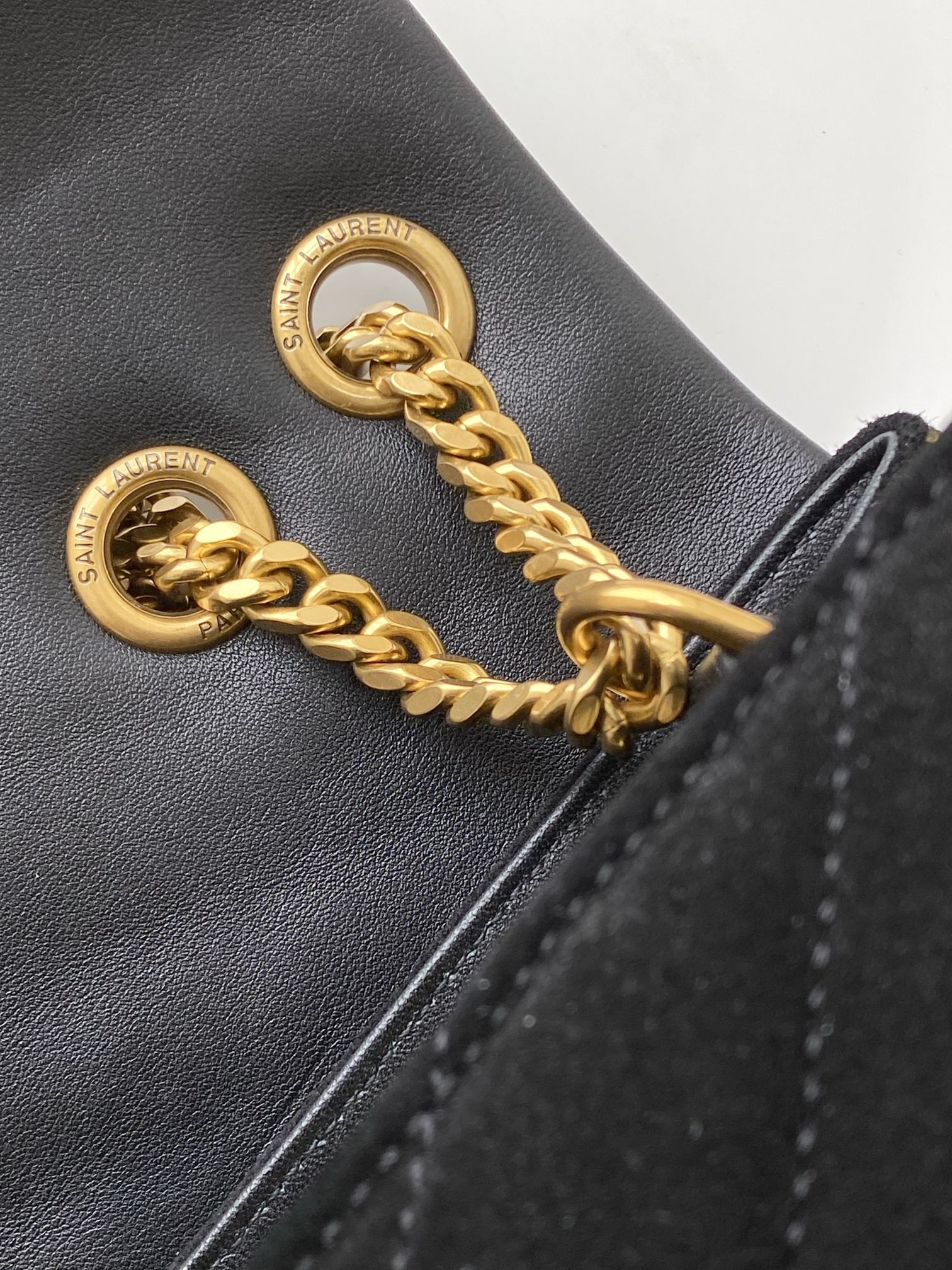 세인트로랑 선셋 모노그램 사첼백 미듐