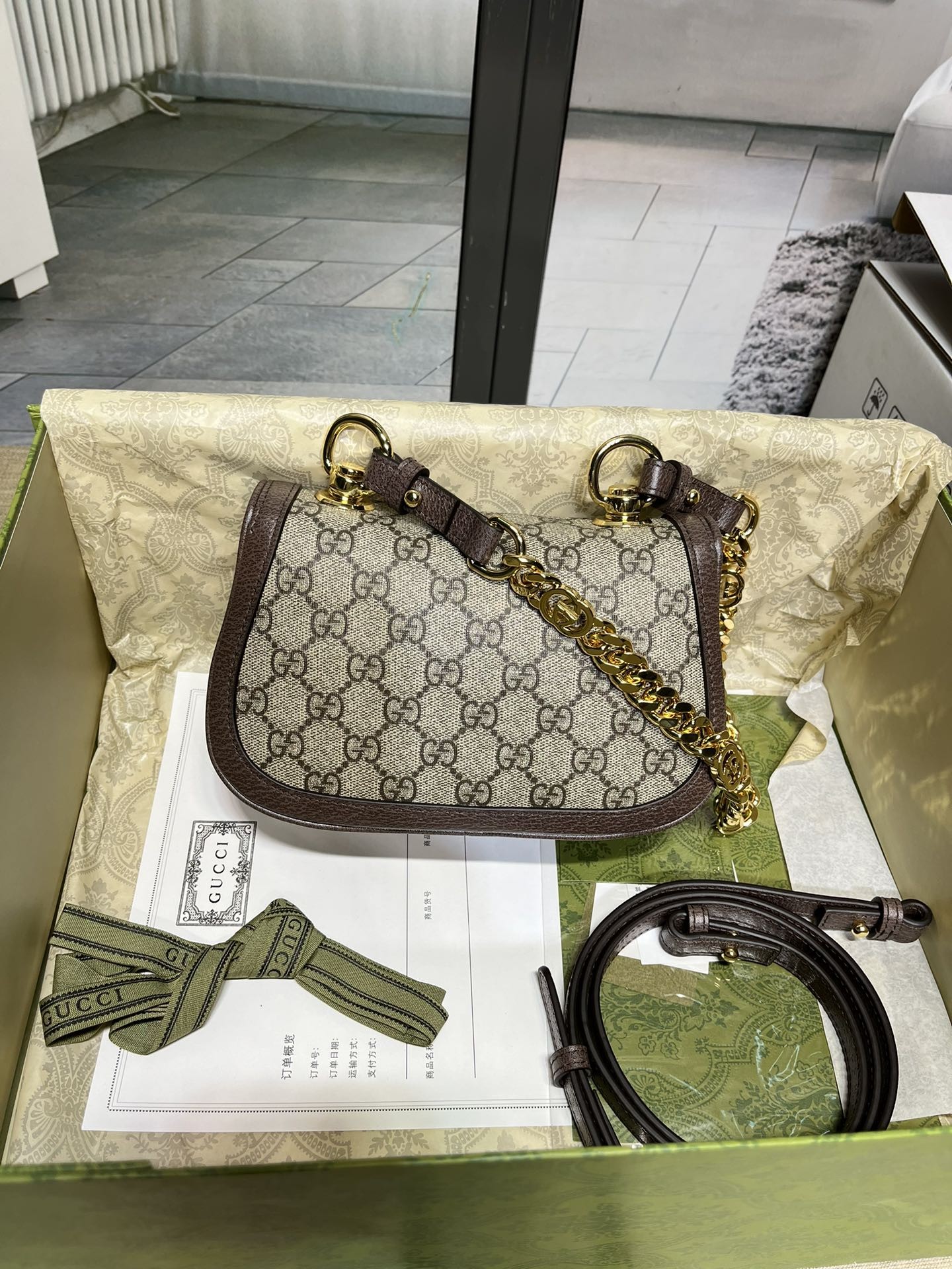 구찌 블론디 미니 숄더백