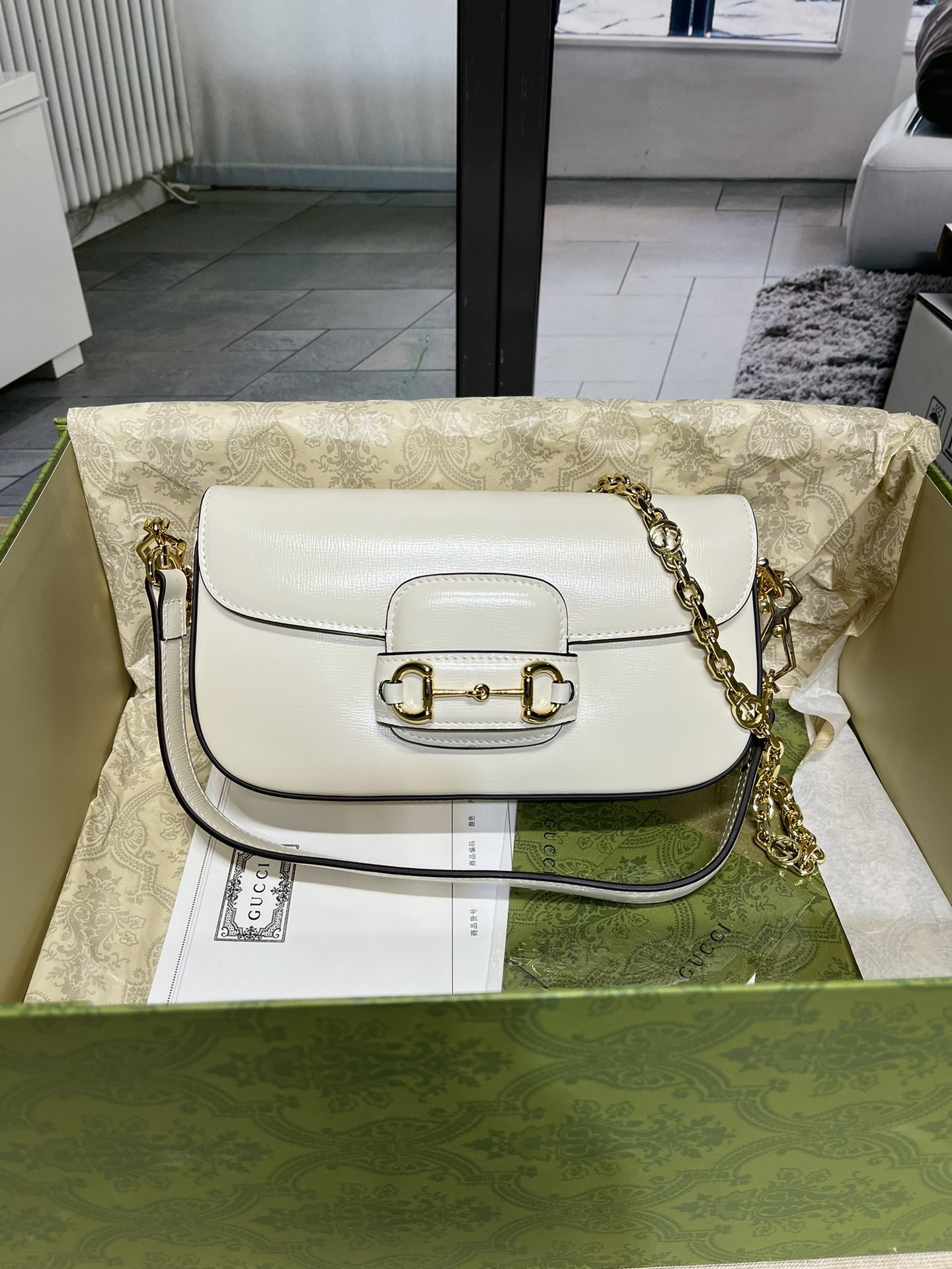 구찌 홀스빗 1955 숄더백