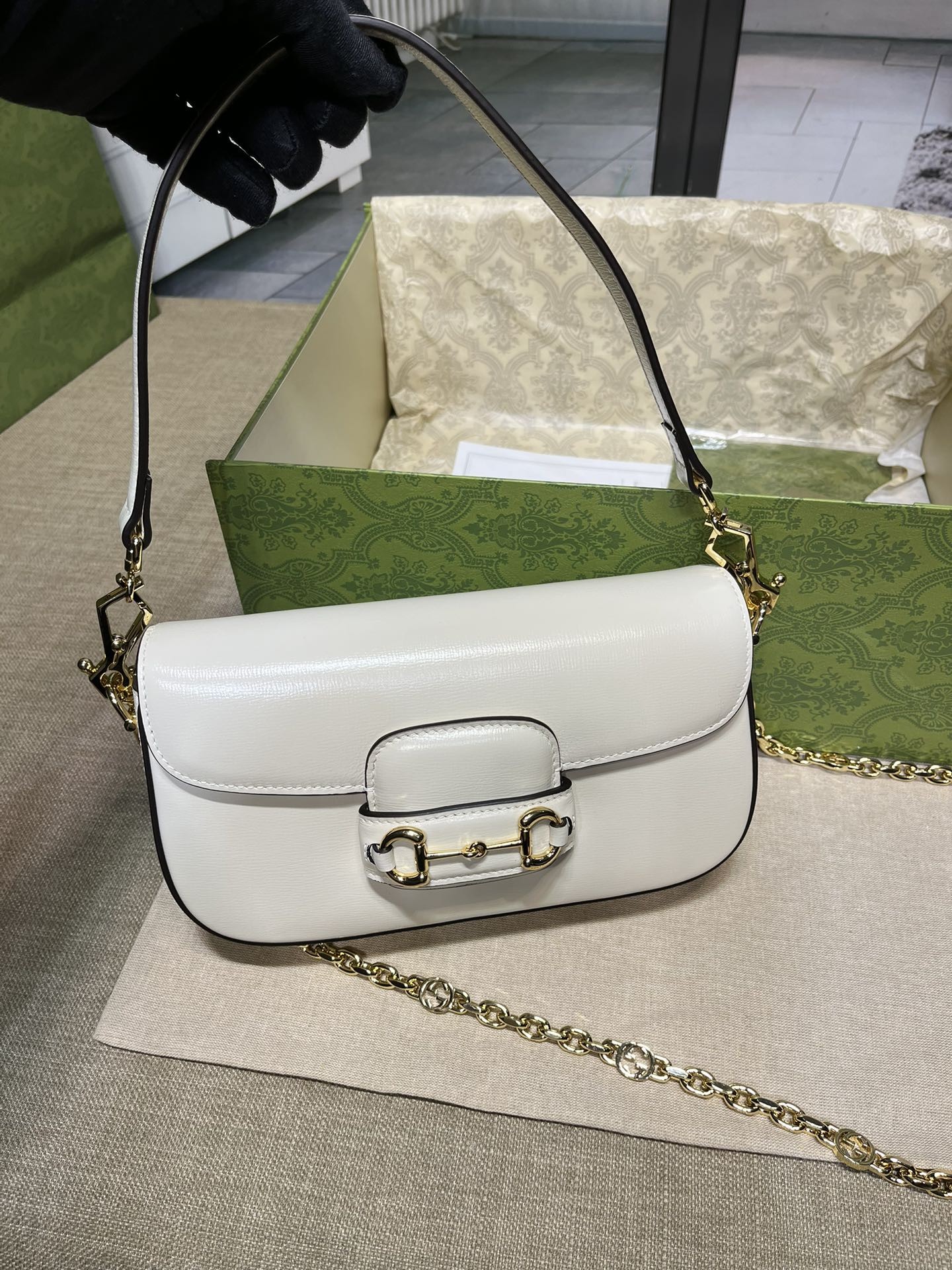 구찌 홀스빗 1955 숄더백