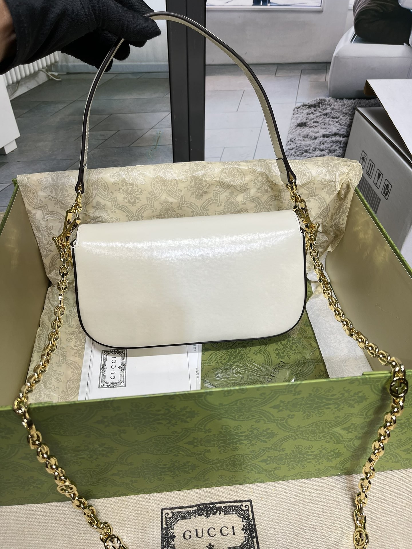 구찌 홀스빗 1955 숄더백