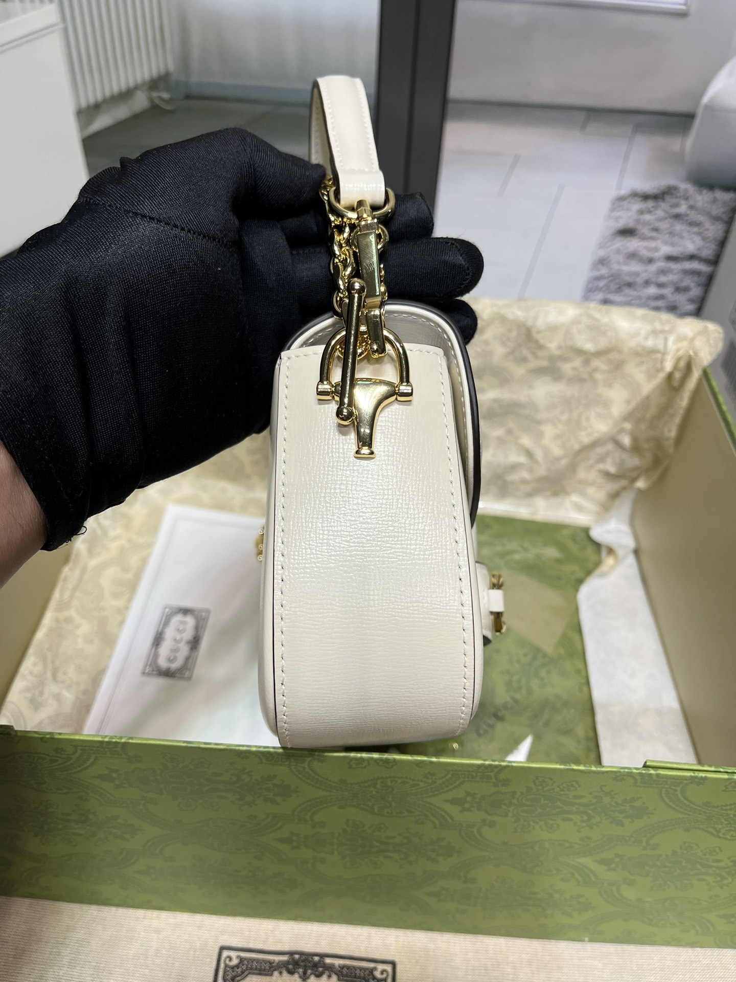 구찌 홀스빗 1955 숄더백