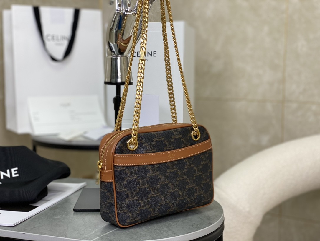 [CELINE-셀린느] 셀린느 트리오페 파타팡스 숄더백 [백경]