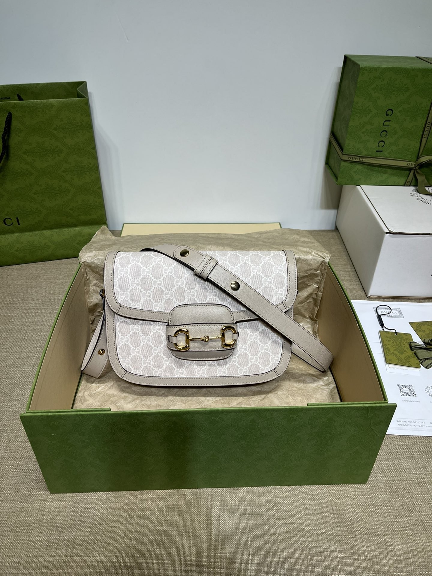 구찌 홀스빗 1955 스몰 숄더백