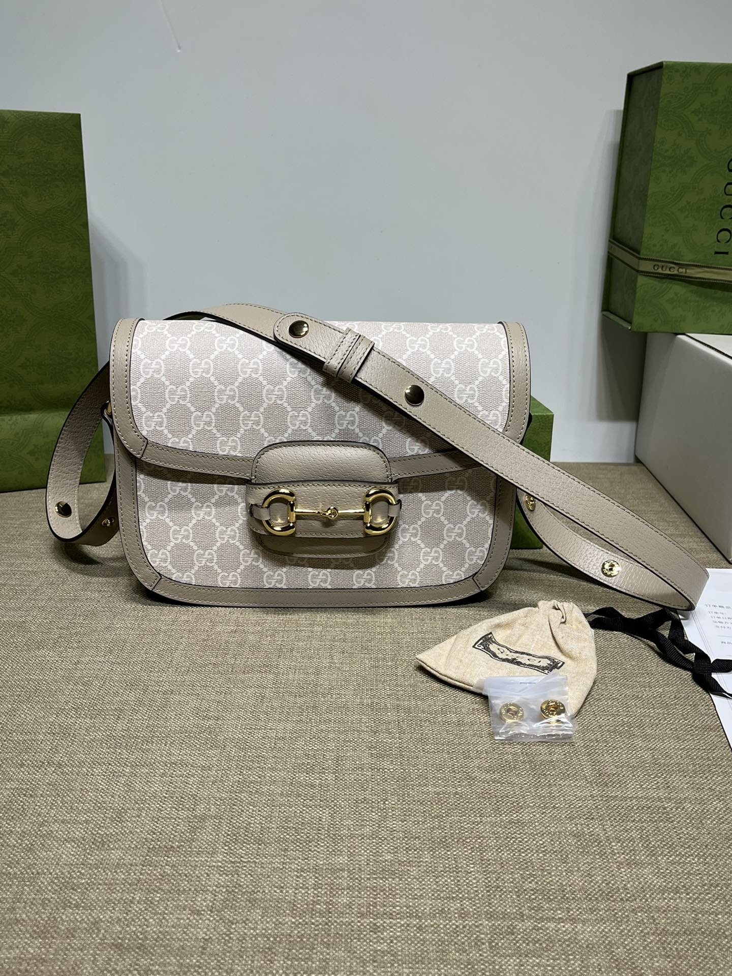 구찌 홀스빗 1955 스몰 숄더백