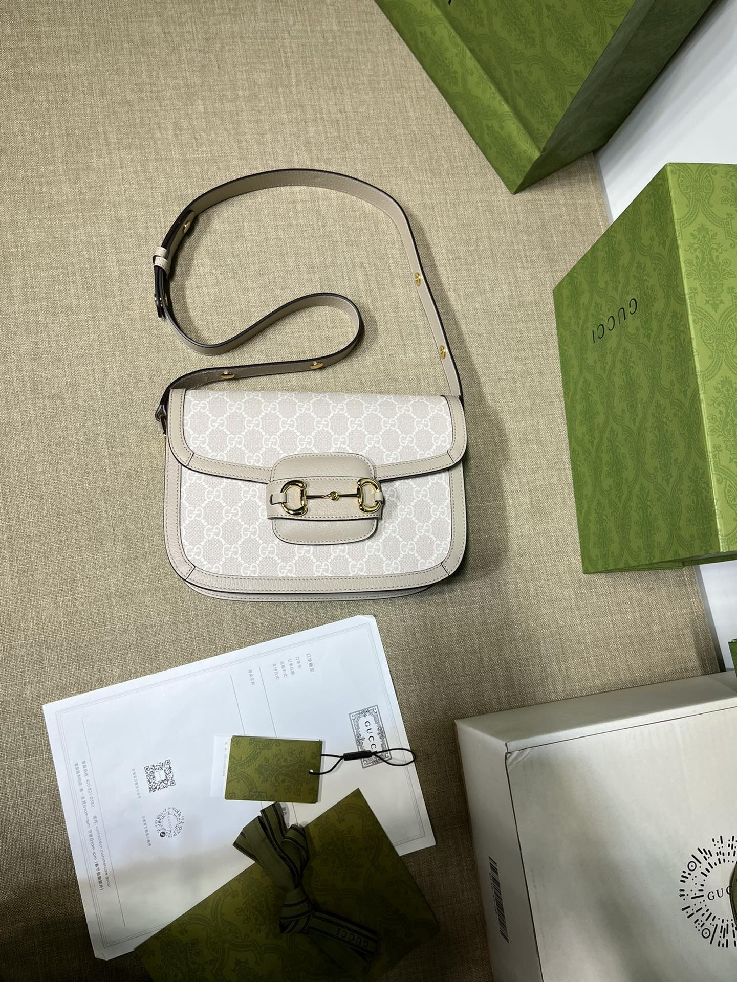 구찌 홀스빗 1955 스몰 숄더백