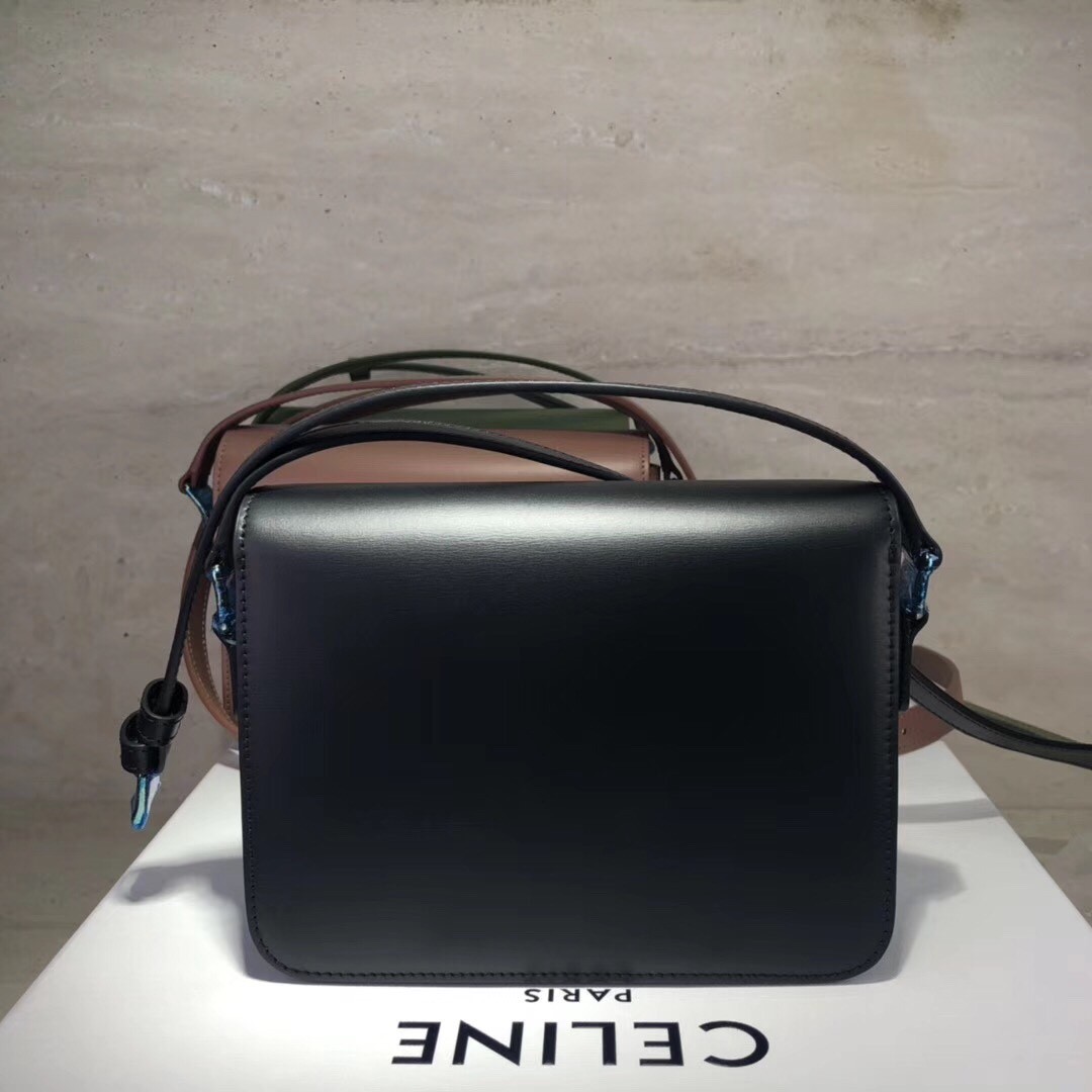 셀린느 트리오페 샤이니 숄더백