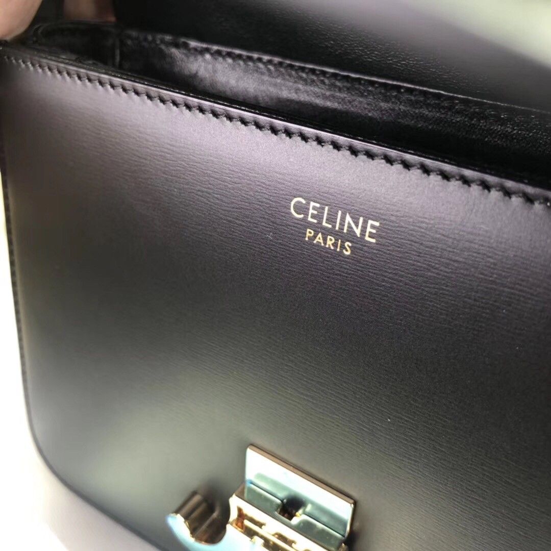 셀린느 트리오페 샤이니 숄더백