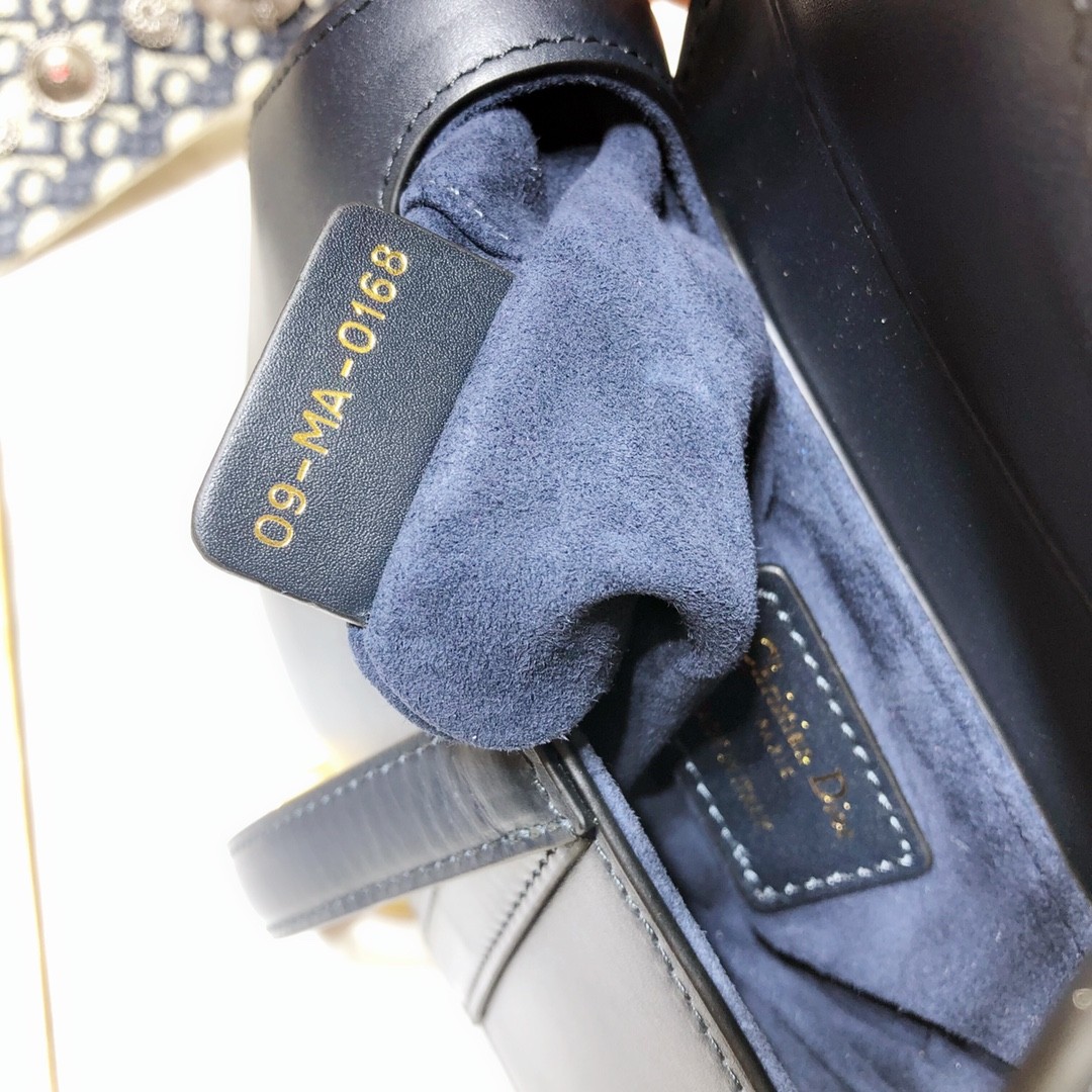 디올 새들백 미니 (블랙)