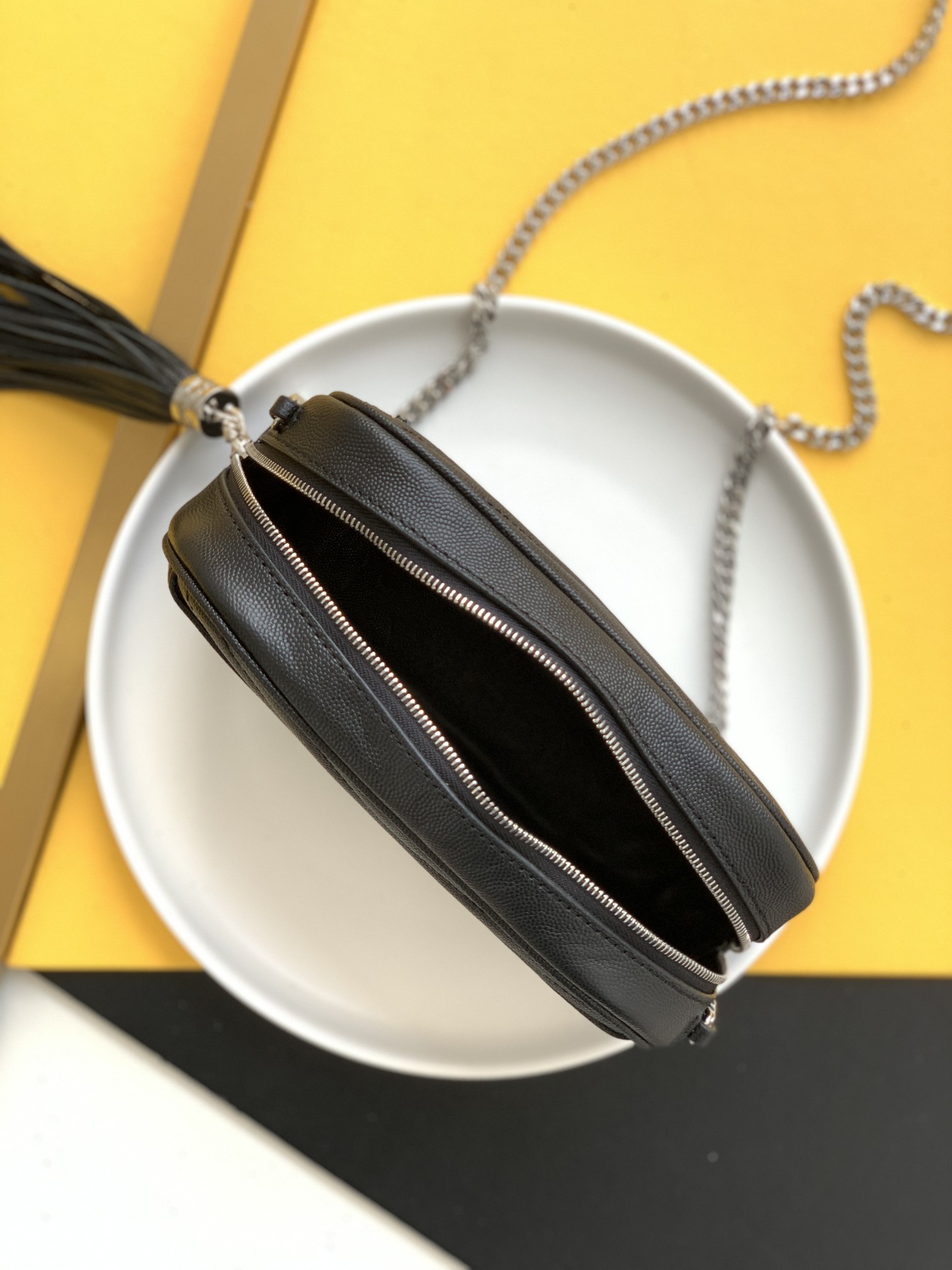 세인트로랑 YSL 마틀라세 루 미니 크로스 백