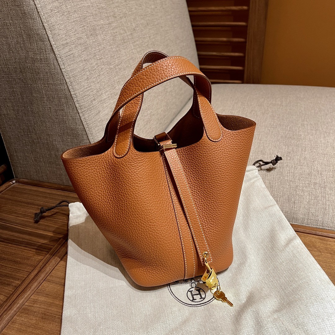 에르메스 피코탄 토트백 (금장)