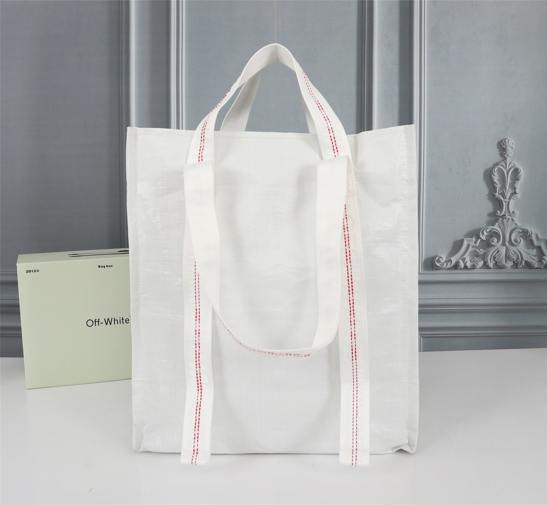 오프화이트 여성 토트 백