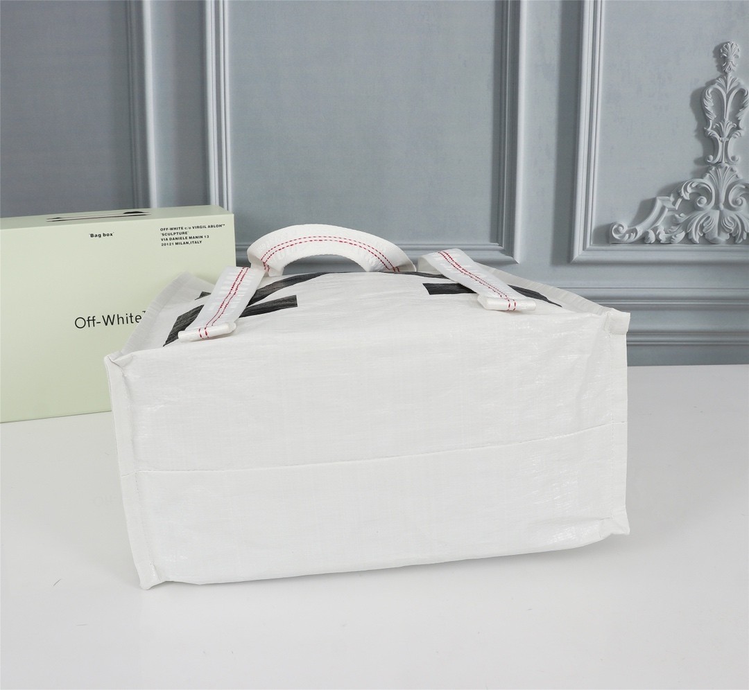 오프화이트 여성 토트 백