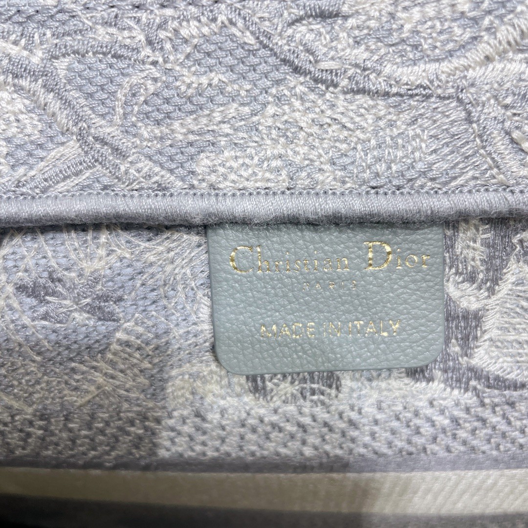 디올 북토트 리버스 프린팅 스몰  (그레이)