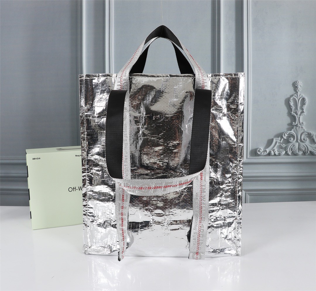 오프화이트 여성 토트 백
