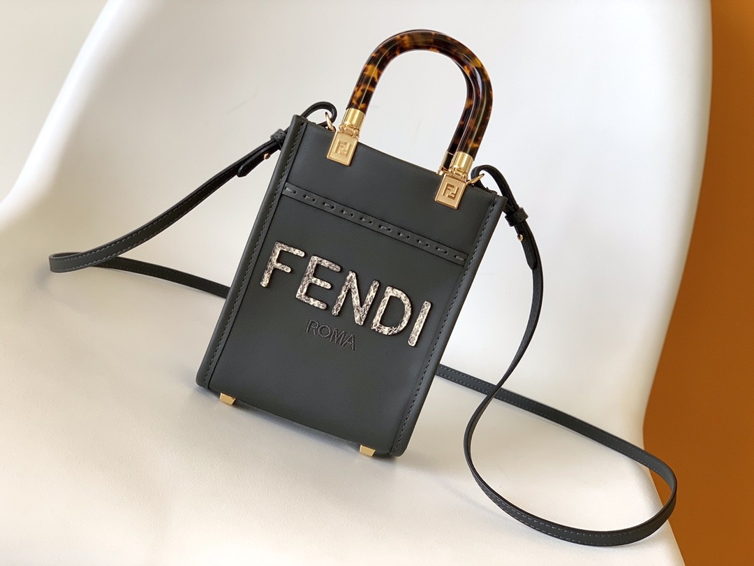 펜디 FENDI 미니 선샤인 쇼퍼 백