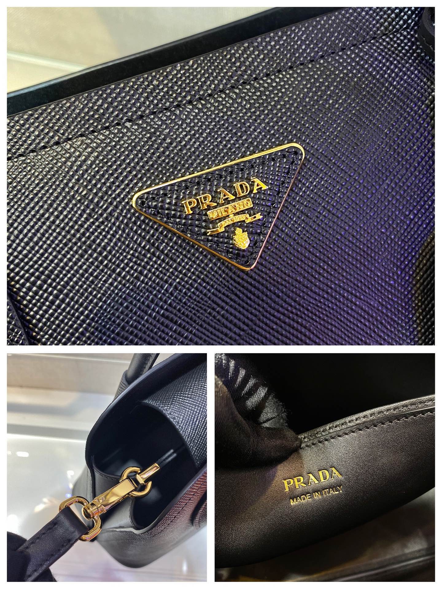 프라다 마니테 토트백 스몰