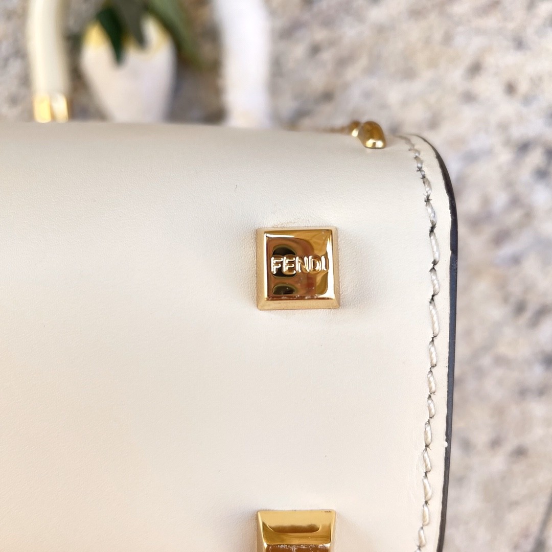 펜디 FENDI 미니 선샤인 쇼퍼 토트 백