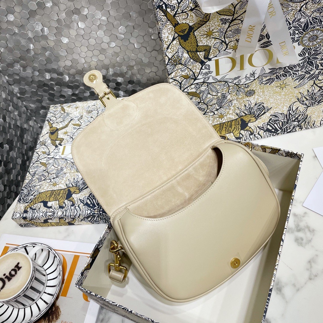 디올 BOBBY 백 미듐 (크림)