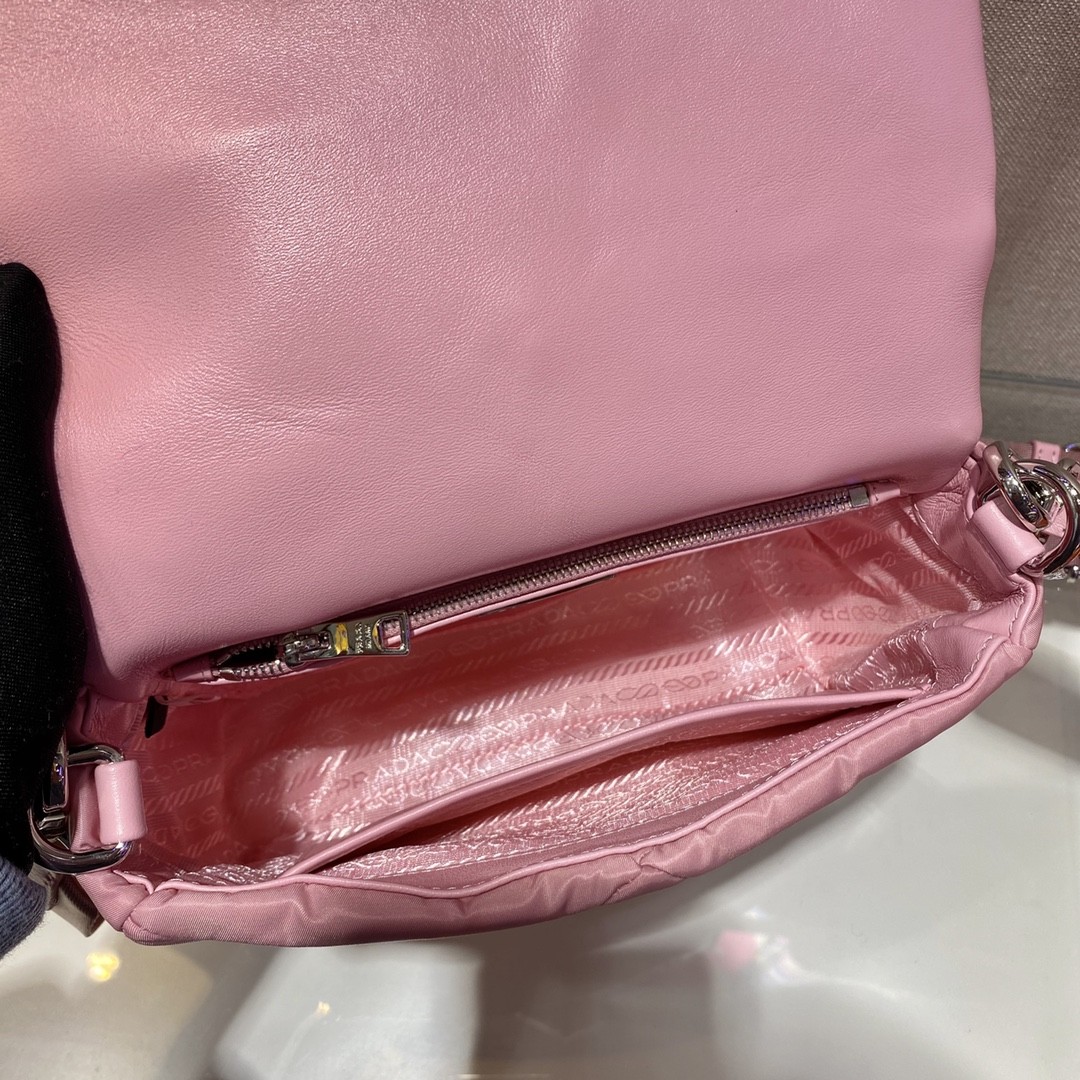 프라다 시스템 나파 패치 워크 숄더백