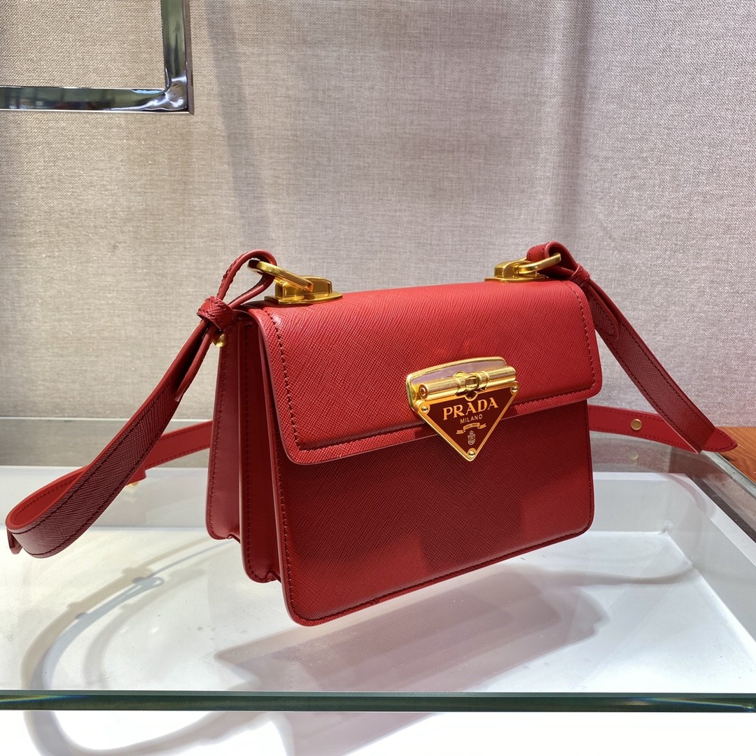 프라다 사피아노 심볼 숄더백