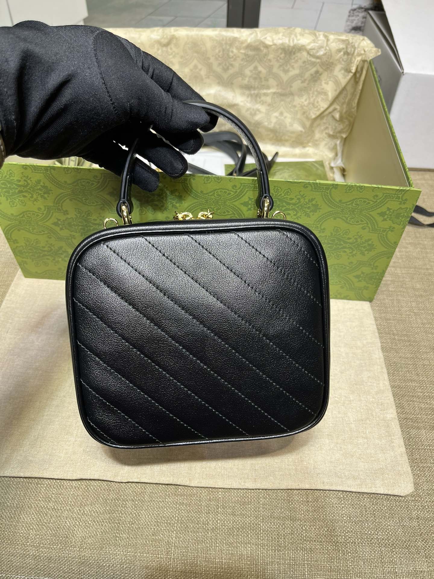 [GUCCI-구찌] 구찌 블론디 탑 핸들백