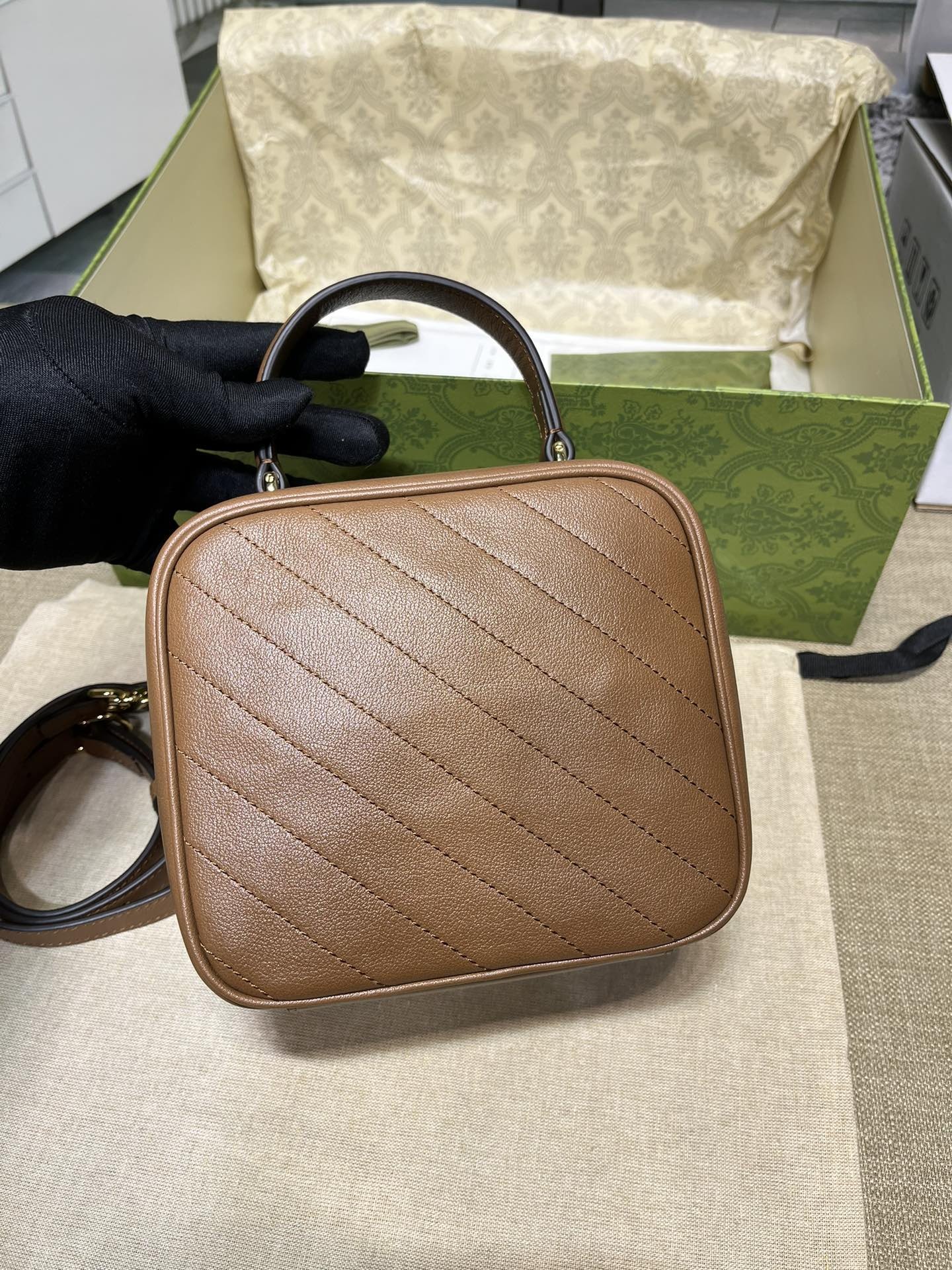 [GUCCI-구찌] 구찌 블론디 탑 핸들백