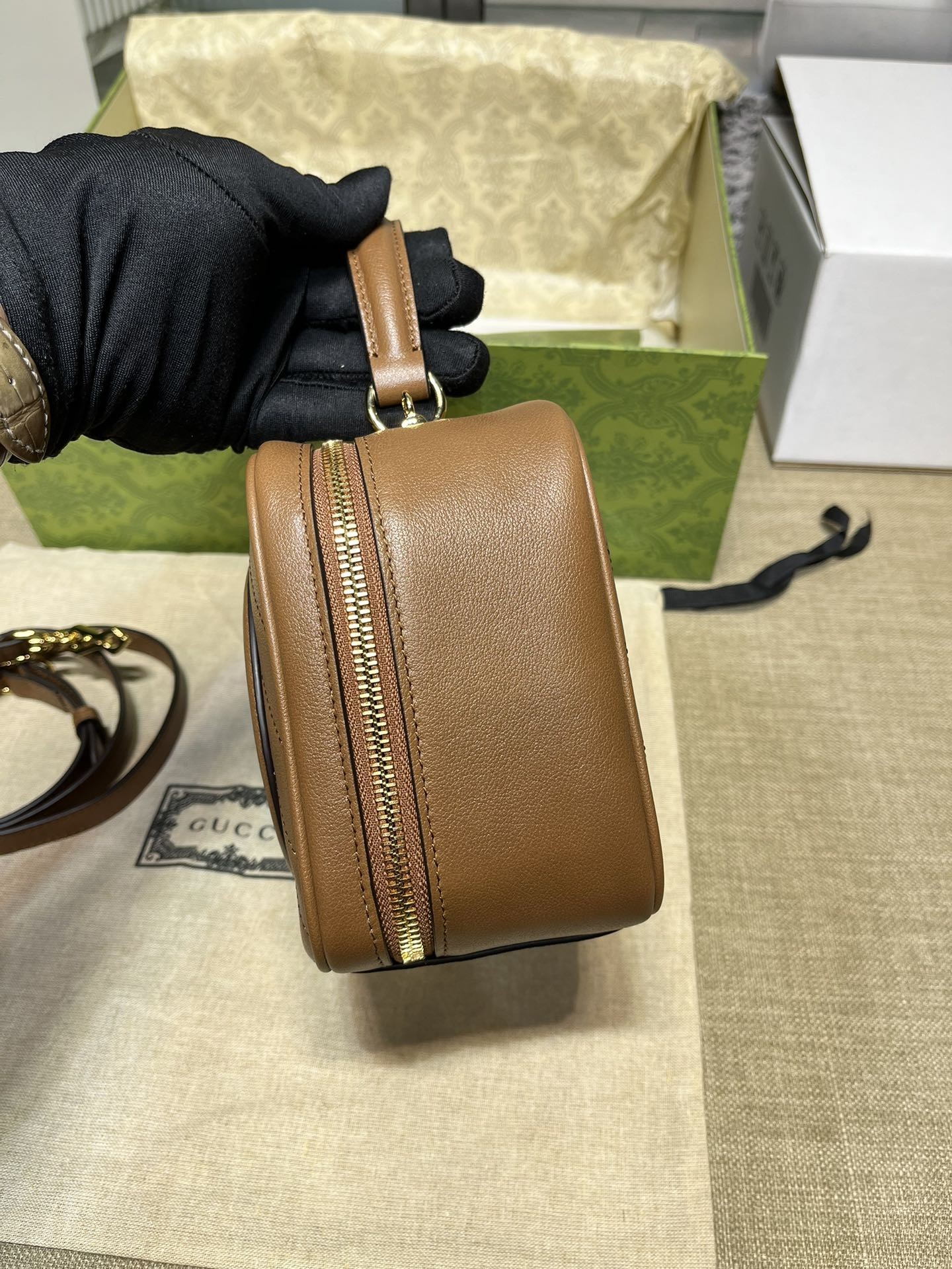 [GUCCI-구찌] 구찌 블론디 탑 핸들백