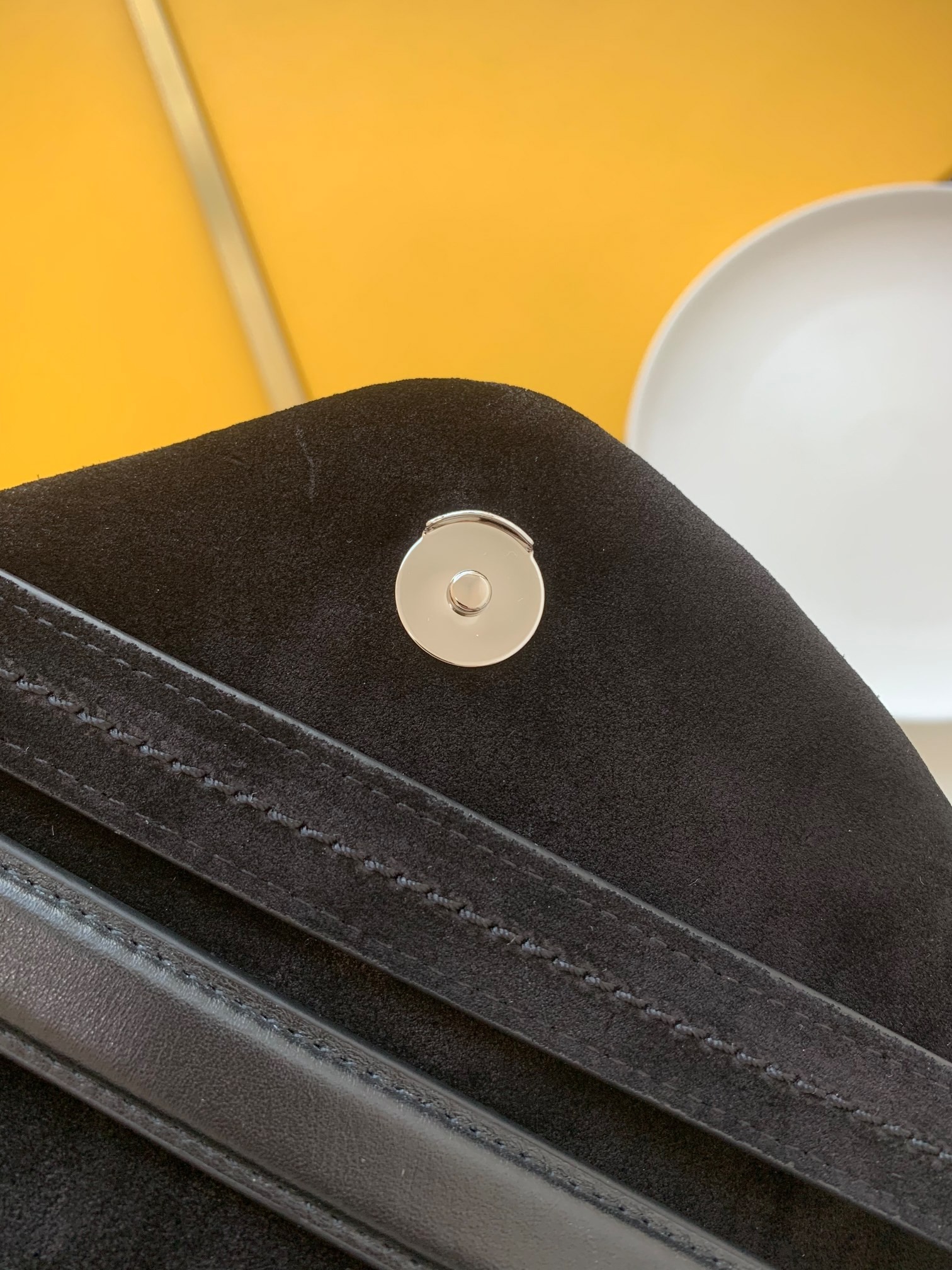 세인트로랑 모노그램 루루 푸퍼백 블랙 은장 (29cm)