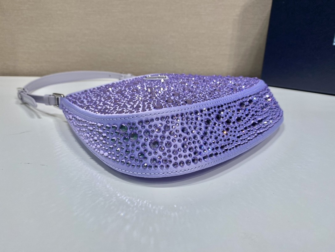 프라다 클레오 크리스탈 숄더백