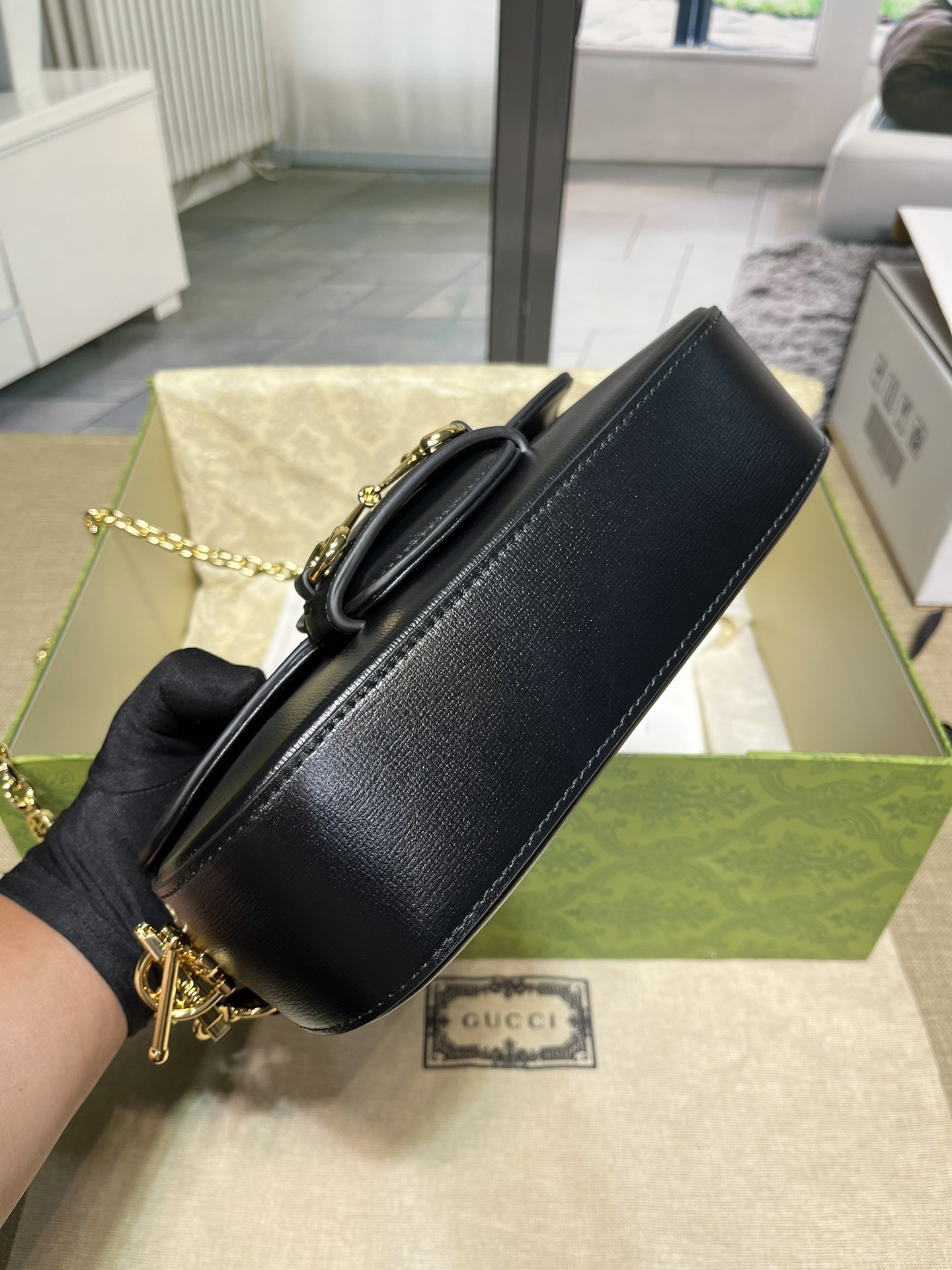 구찌 홀스빗 1955 숄더백