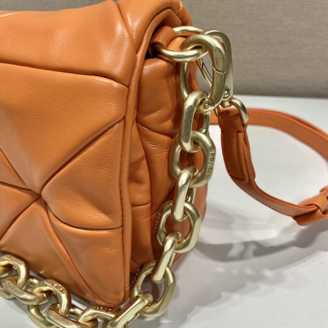 프라다 PRADA 시스템 나파 숄더백