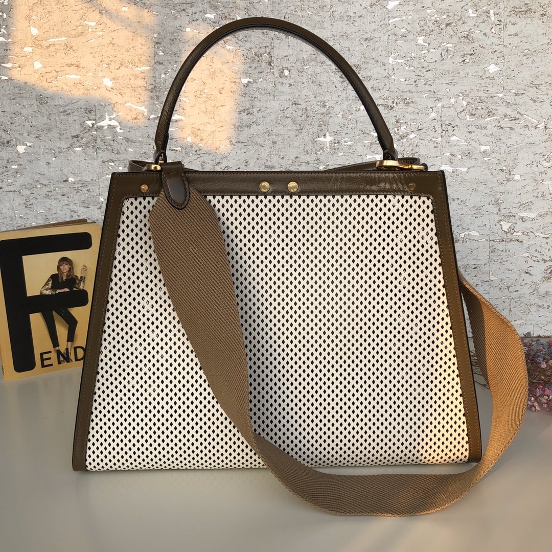 펜디 FENDI 피카부 토트 백