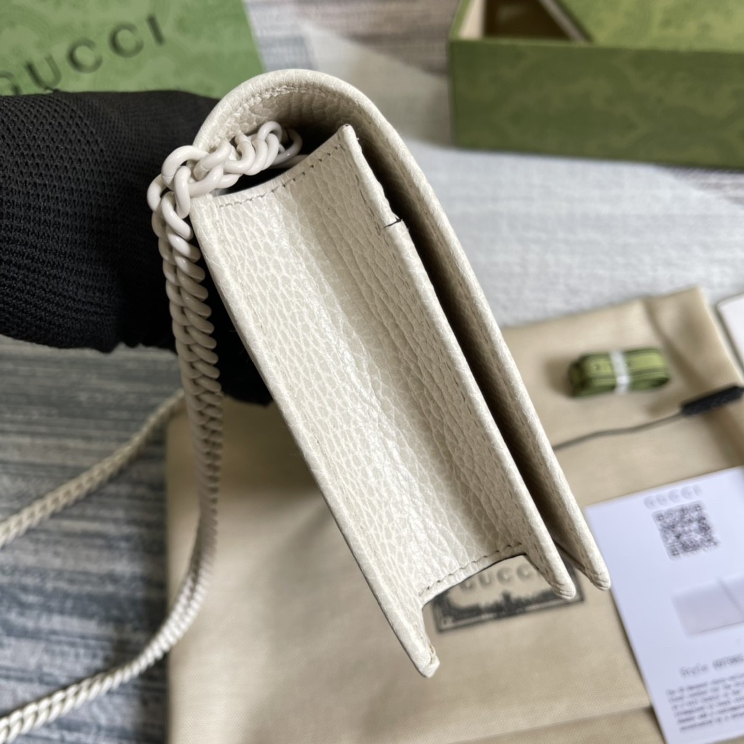 구찌 GUCCI GG 마몬트 체인 스트랩 미니 크로스백