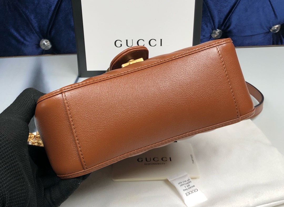 구찌 GUCCI 마몬트 탑 핸들 숄더 백