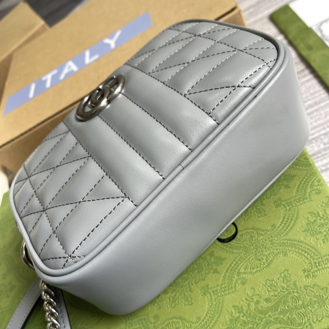 구찌 GUCCI 마몬트 마틀라세 미니 숄더백