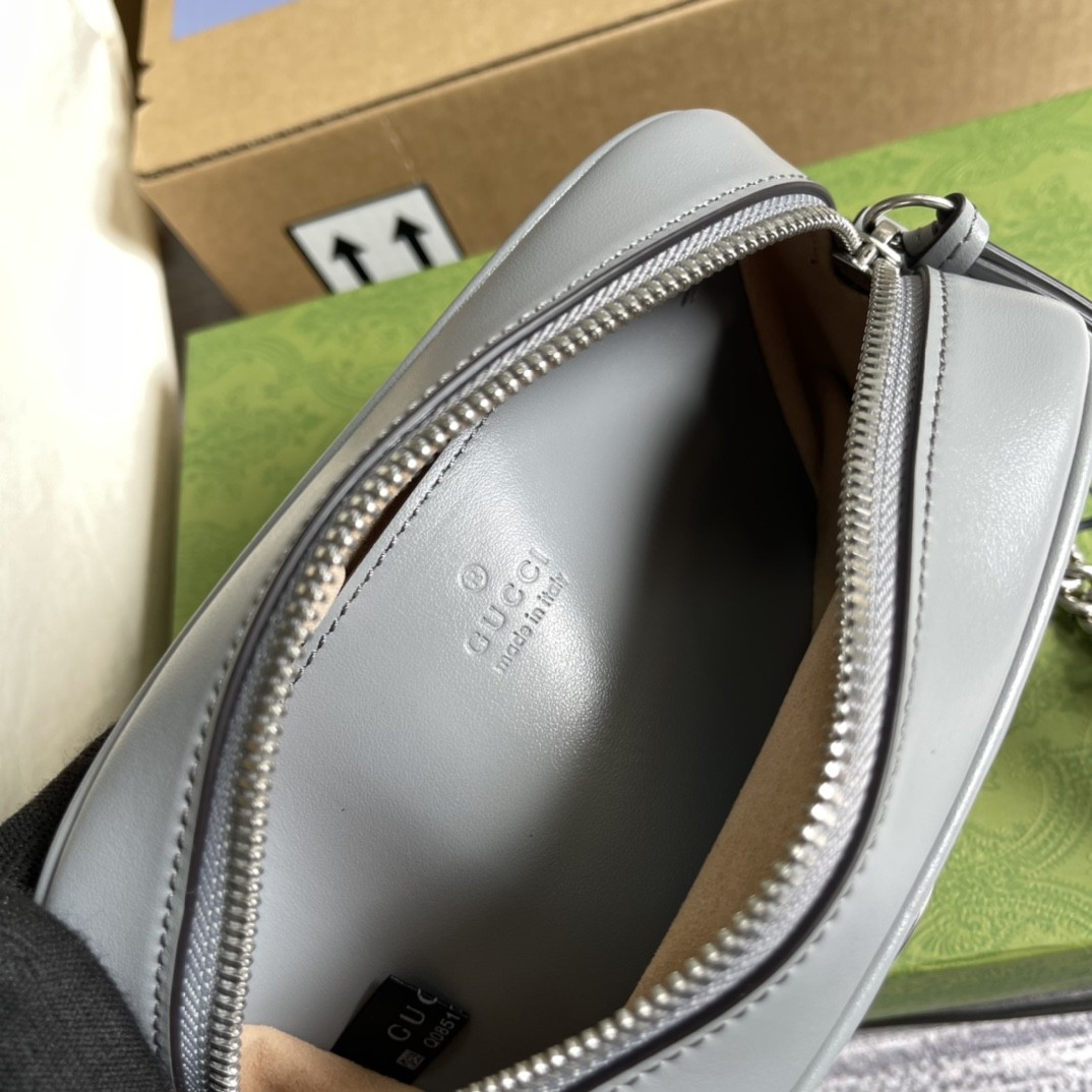 구찌 GUCCI 마몬트 마틀라세 미니 숄더백