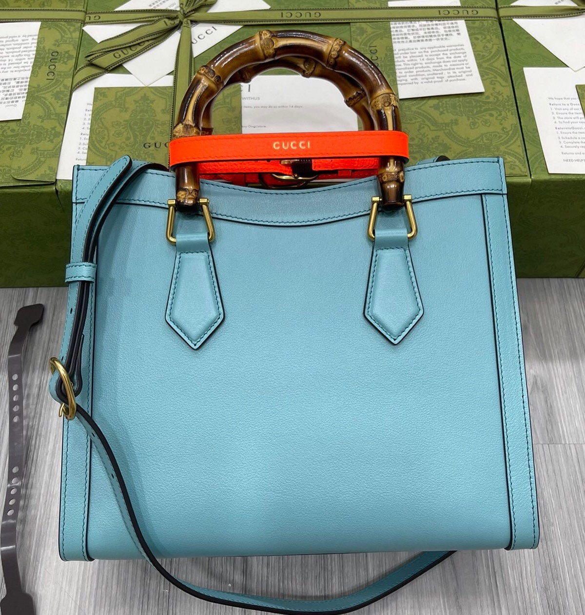 구찌 GUCCI 다이애나 스몰 토트 백