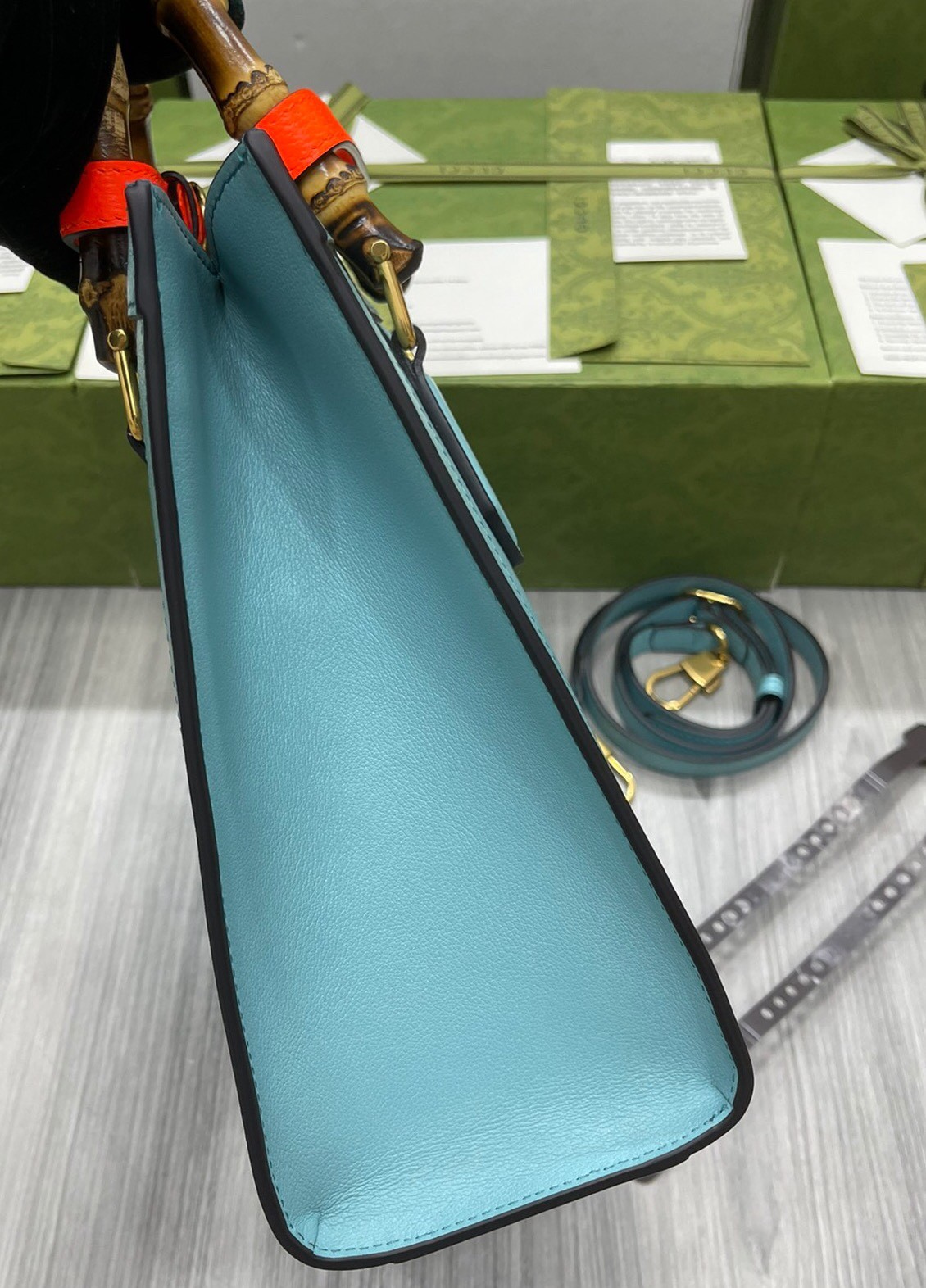 구찌 GUCCI 다이애나 스몰 토트 백