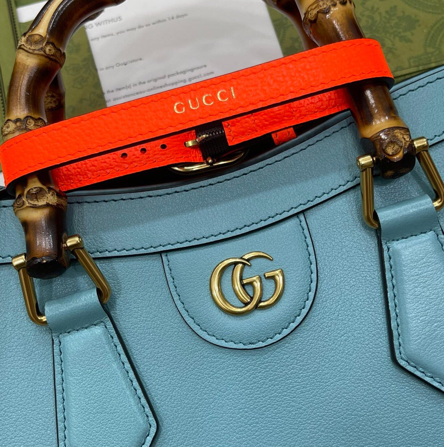 구찌 GUCCI 다이애나 스몰 토트 백