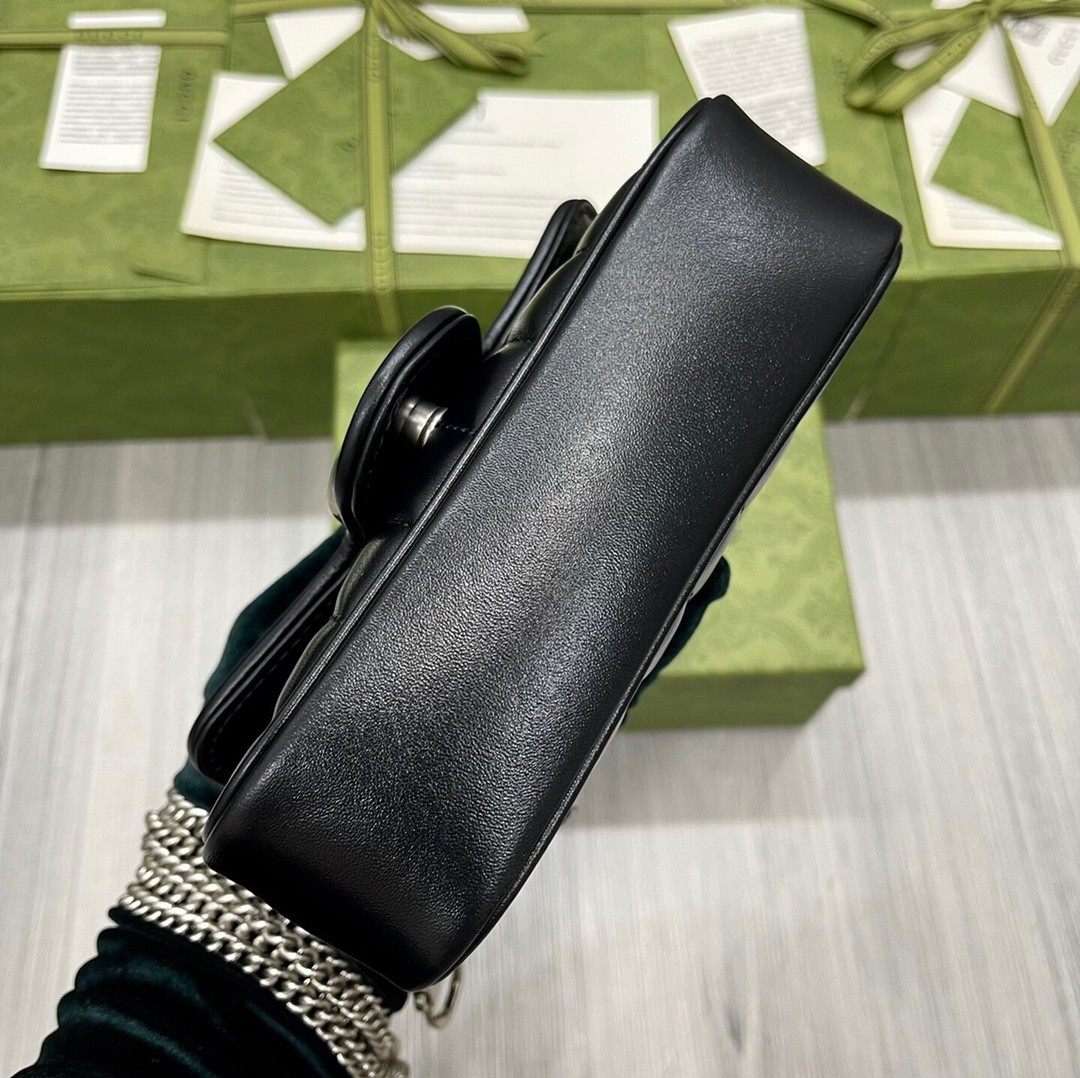 구찌 GUCCI 마몬트 마틀라세 슈퍼 미니 백