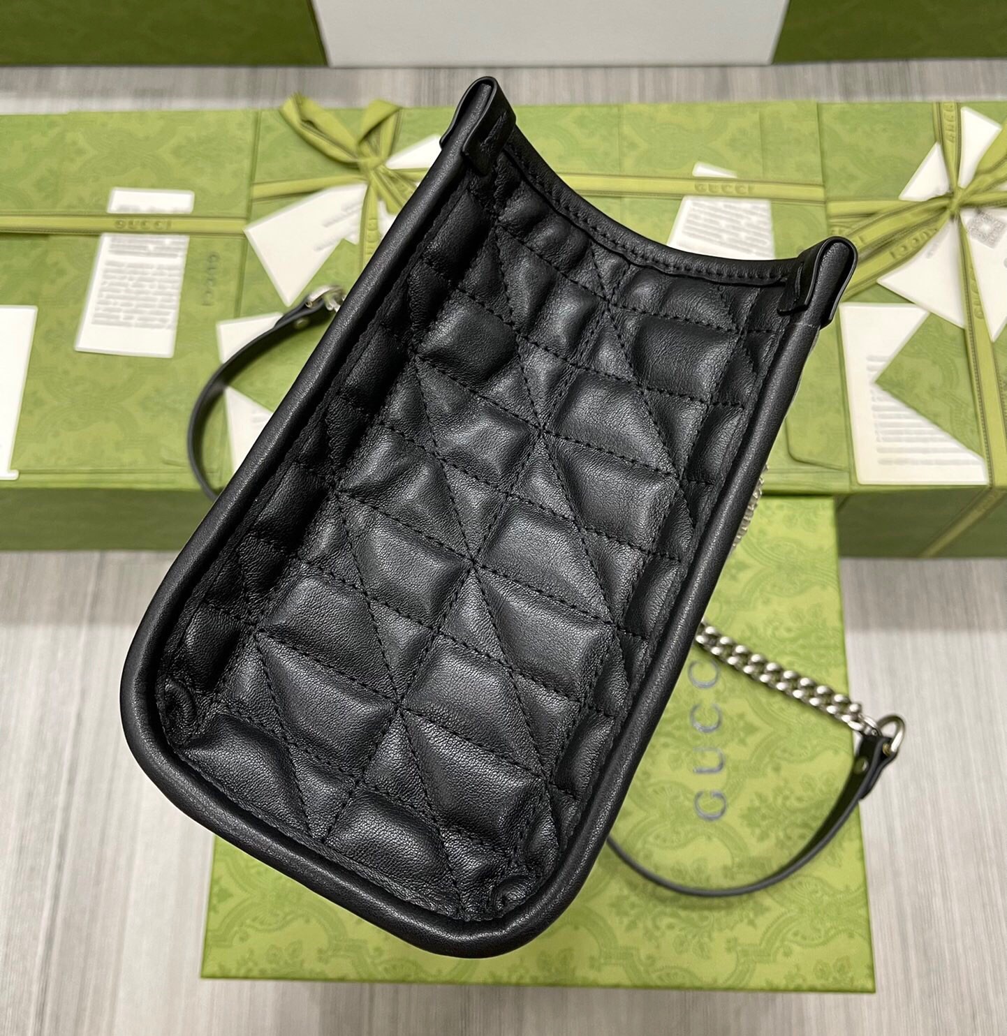 구찌 GUCCI 마몽 스몰 토트 백