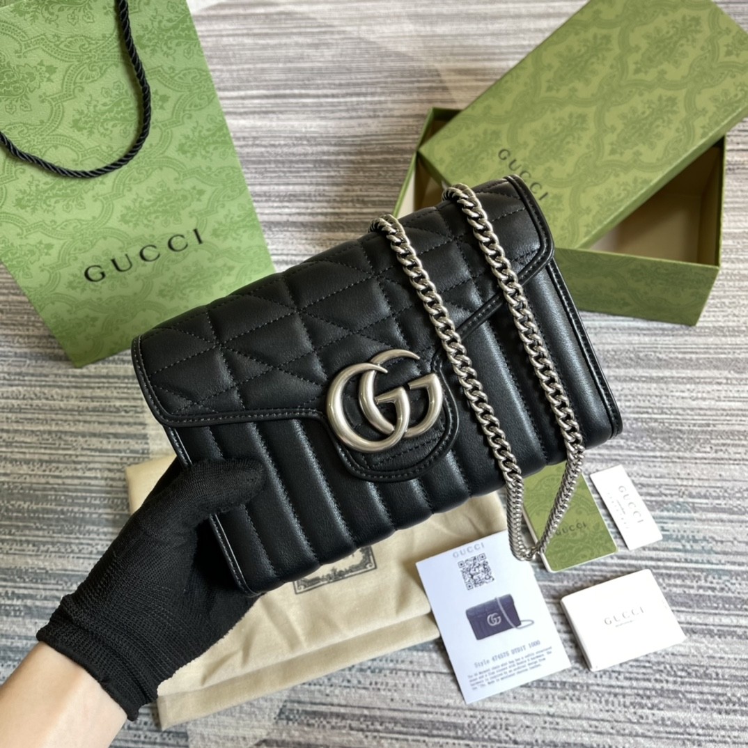 구찌 GUCCI GG 마몬트 미니 체인백