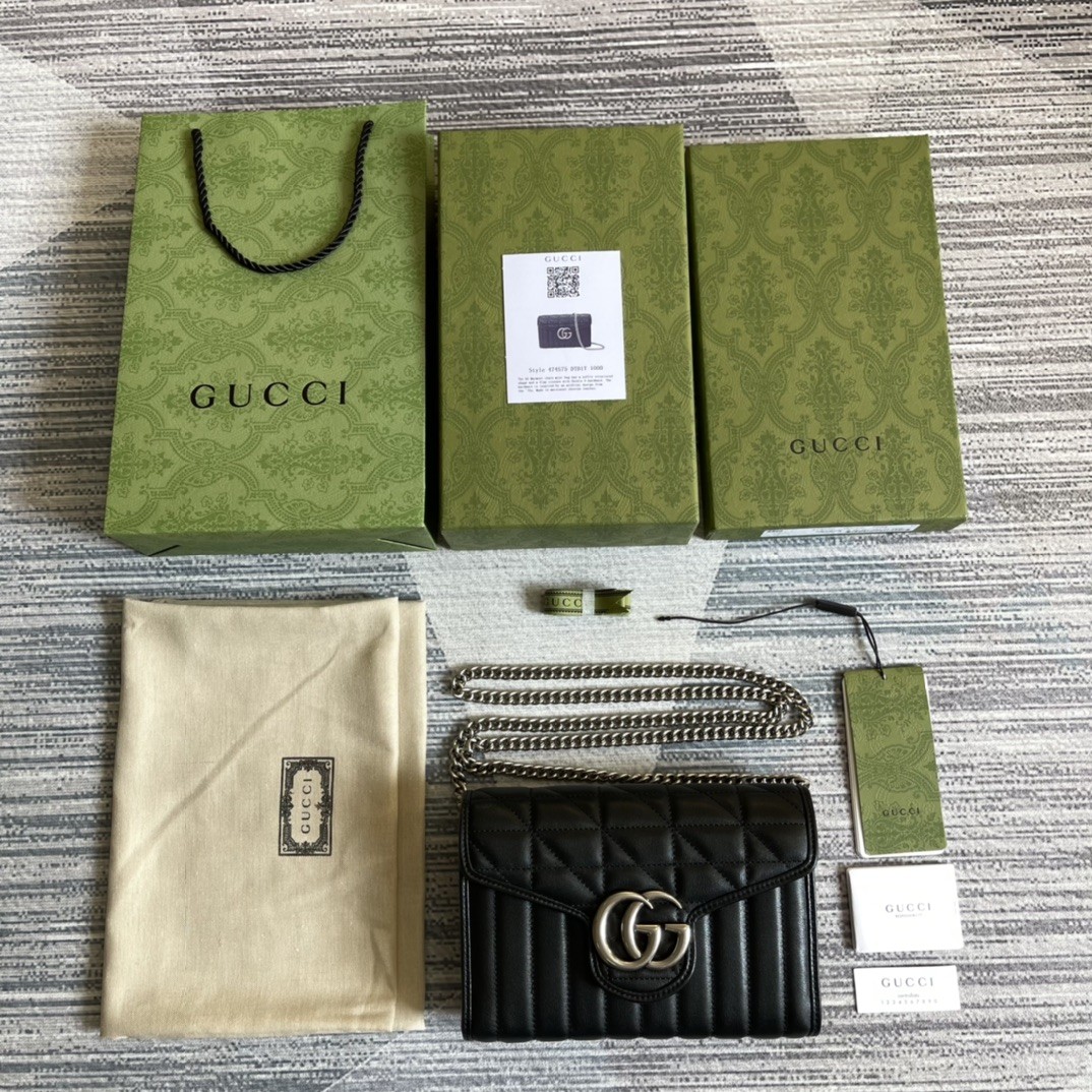 구찌 GUCCI GG 마몬트 미니 체인백
