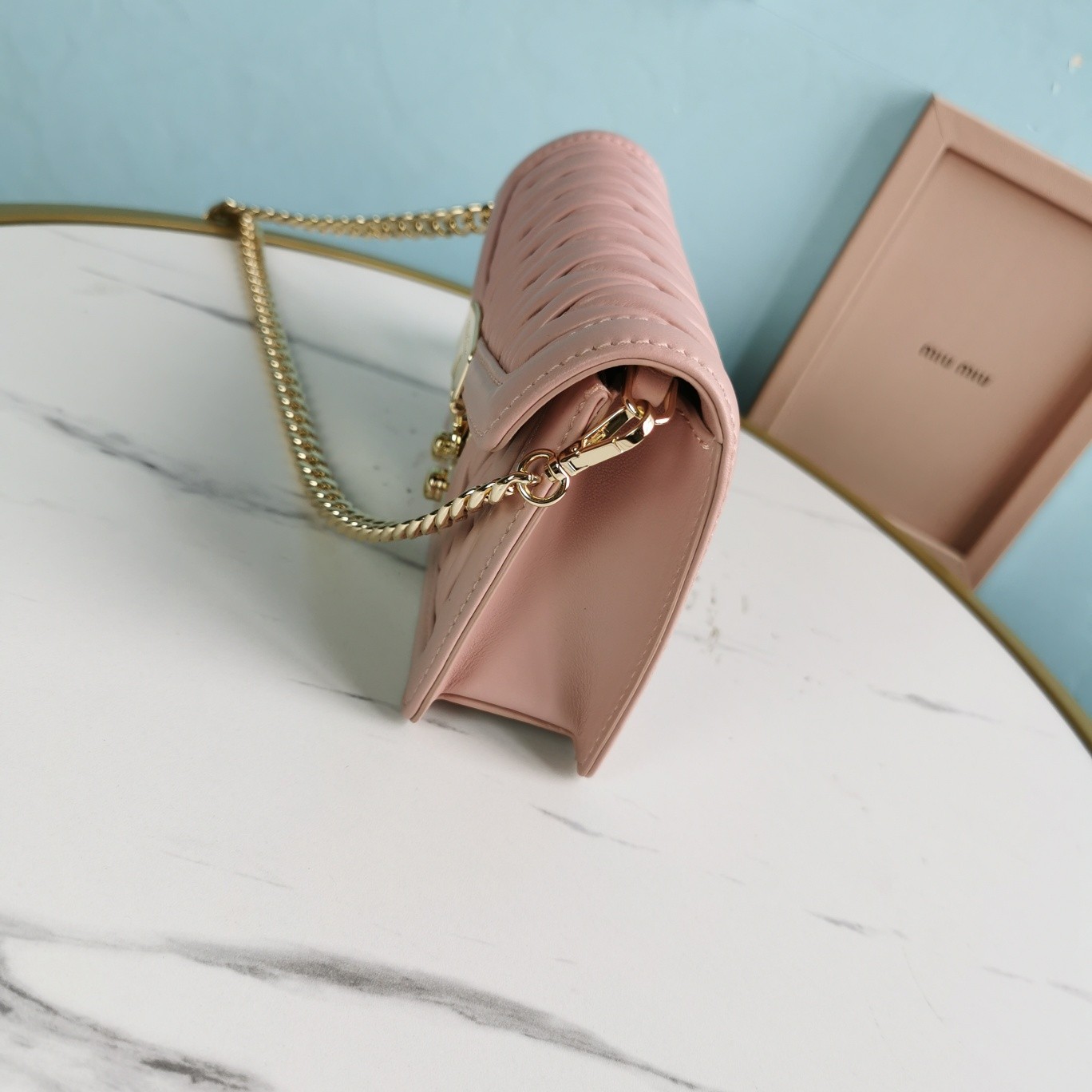 미우미우 여성 숄더 백